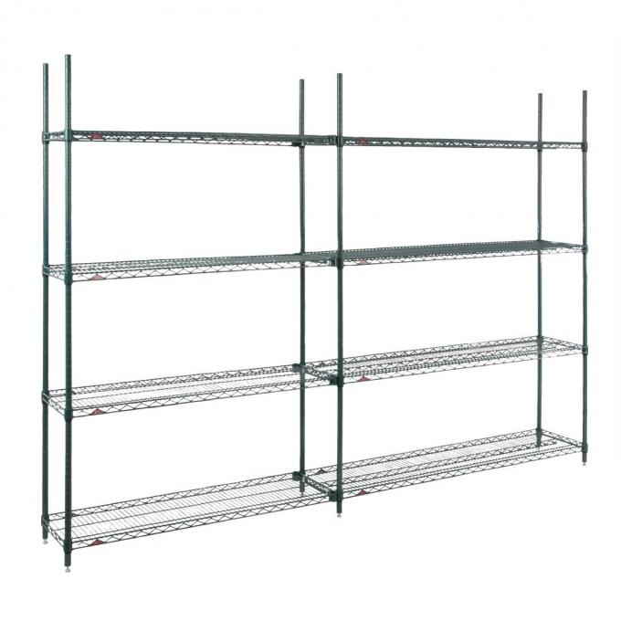Chrome Industrial Wire Shelving , 5 Tiers ESD Rack PCB Wire Mesh