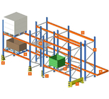 Beam Type Industrial Pallet Racks Suits for Single Species Products