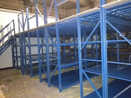Space Saving Heavy Duty Storage Racks  ,  Metal Rack Shelf Mix Steel Structure Mezzanine