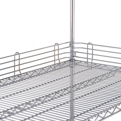 Chrome Finish Wire Shelving Parts Shelf, Wire Shelving Parts
