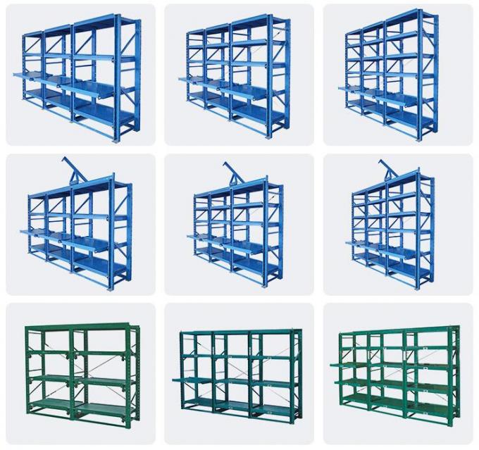 Drawer Style Heavy Duty Storage Racks / Metal Mould Storage Racks For ...