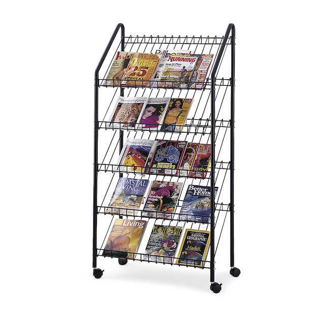 Slanted Wire Rack Rust Proof Slanted Wire Shelving Rack Unit Chrome Finish 14