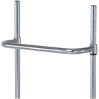 Wire Shelving Accessories Chrome - Plated Steel Utility Push Cart Handles