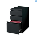 Office Movable Pedestal Metal Filing Cabinet With 3 Drawers / Metal Document Cabinet 