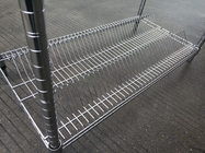 Conductive SMT Reel Shelving Trolley , Easy Movable Electronic Component Reel Storage