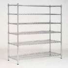 6 Tier Adjustable Industrial Wire Sheling Office Wire Racking Industrial Storage Solutions