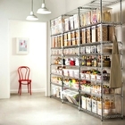 NSF Approved Pantry Metal Commercial Kitchen Wire Shelving Custom Size Acceptable