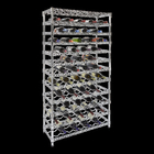 Style Selections Wire Shelving , Metal Wine Shelf With 12 Layer Shelf 108 Bottles