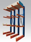 Lumber Cantilever High Loading Capacity Heavy Duty Storage Racks Cantilevered Type