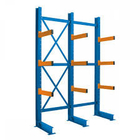 Lumber Cantilever High Loading Capacity Heavy Duty Storage Racks Cantilevered Type