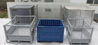 Hot Dipped Glavanized Metal Wire Containers For Fishing Industry