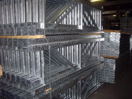 Outdoor Custom Metal Shelving , Hot Dipped Galvanized Pallet Racking Components