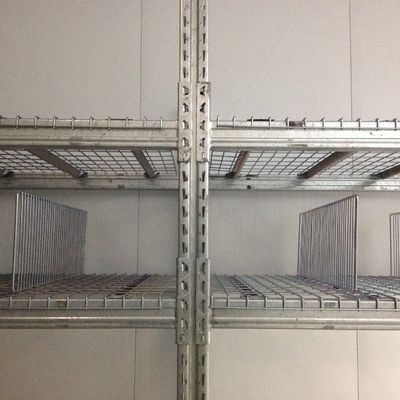 Outdoor Custom Metal Shelving , Hot Dipped Galvanized Pallet Racking Components