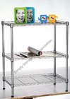 Adjustable Steel Wire Shelving With Coated Customizable Tires 800bls For Storage