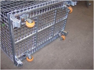 Heavyweight Loads Wire Folding Bulk Containers For Warehouse Storage And Handling