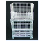 Anti - Corrosion Wire Mesh Container With High Capacity Zinc Or Hot Galvanized