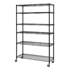 6 Tier Adjustable Commercial Wire Shelving Units For Convenience Stores