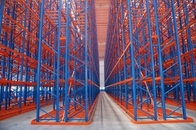 First In First Out Drive Through Pallet Rack Frozen Meat Warehouse Storage