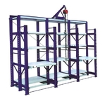 Steel Pallet Industrial Adjustable Shelving / Die Slide Injection Molding