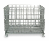 Foldable Wire Mesh Container Q235 50x100 Wire Mesh Pallet Cages