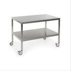 Customized Commercial Wire Shelving , Restaurant Hygienic Counter Top and Food Prepare Stainless Steel Work Tables