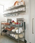 Multi - Function Commercial Wire Shelving , Hotel Counter Top And Food Prepare Stainless Steel Work Table