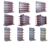 Durable Grocery Store Display Racks  /  Multi Combination Store Display Fixtures To Wall