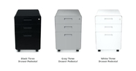 Customized Color Lockable Under Desk Cabinet Electrostatic Powder Coating