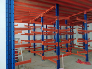 Steel Structure Cantilever Heavy Duty Metal Rack With Vertical Column