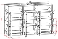 Heavy Weight Manufacturing and Forming Die Storage Rack For Mold Factory