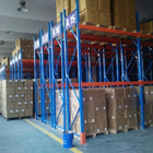Double Deep Warehouse Pallet Racking Systems / Steel Pallet Shelf