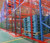 Pharmacy Heavy Duty Metal Storage Wood Pallet Racks / Van Heavy Racking