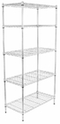 High Durability Home Wire Shelving Chrome Plated Static Loading 200kg