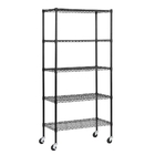 Standard Sizes  Wire Rack Unit Display Metal Storage Shelves 250kg / Layer