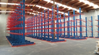 Heavy Duty Steel Storage Cantilever Pallet Racking For Wood Factory