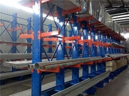 500kg Cantilever Steel Rack Metallic Water Pipes Blue Upright Easy Assemble