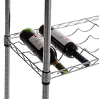 Carton Steel 5 Shelf Wire Wine Rack With 34”Posts Adjustable  ODM
