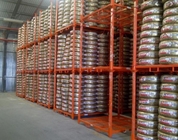 Logistic Central Bulk Stackable Racks Storage With Wire Mesh Decking