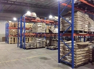Multi Level Heavy Duty Storage Racks For Workshop Materials Blue Upright Frame