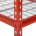 Red Q235 Steel Wide Span Shelving 400lbs For Warehouse Storage