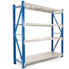 100kg Q235 Steel Metal Storage Shelves For Warehouse