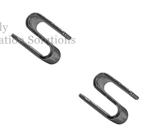 SS Wire Shelving Parts S Hook  For Add On Units , Industrial Metal Shelving Parts