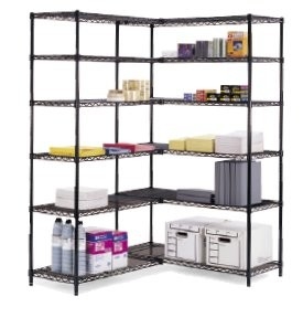 Carbon Steel Industrial Wire Shelving Extra Large Loading Capacity 800lbs Per Shelf