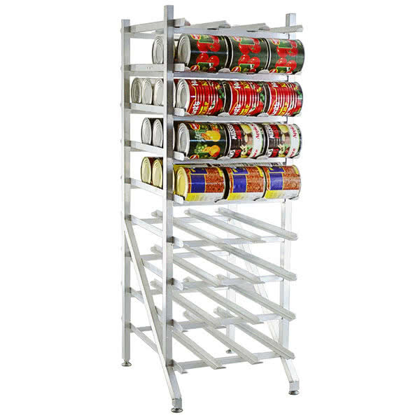 Dispensing Canned Food Heavy Duty Storage Racks , Metal Frame Wire Storage Racks