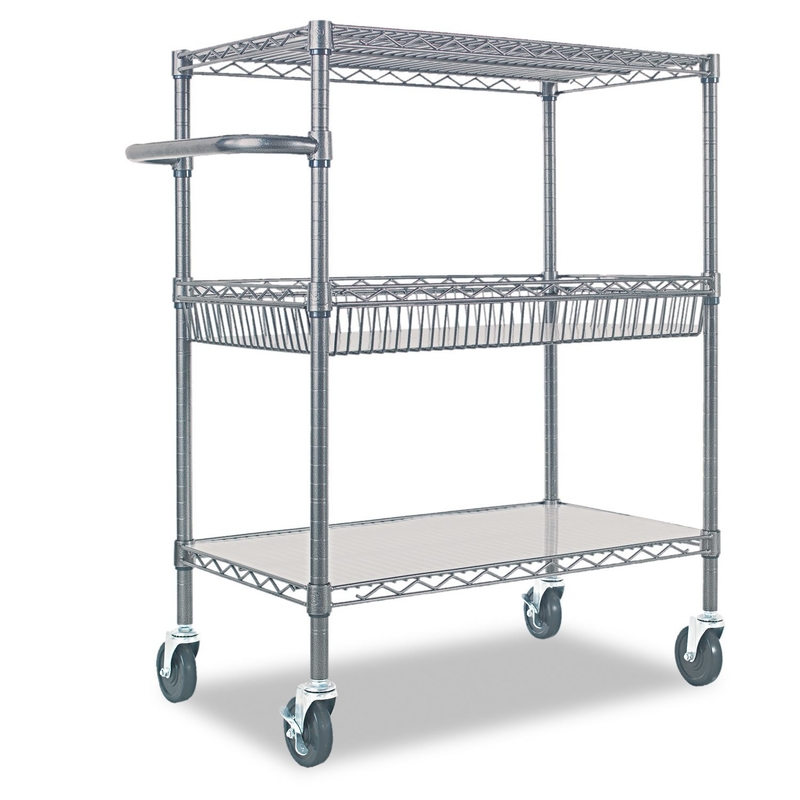 Cold Room & Frozen Storage Custom Metal Shelving Stainless Steel Trolley & Carts System