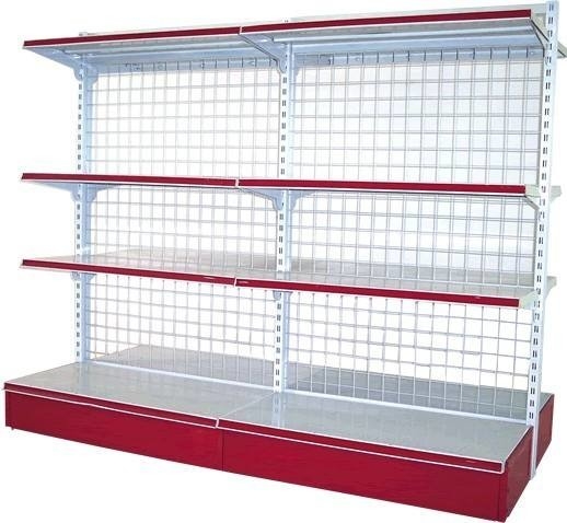 Cold Roll Steel Supermarket Display Racks Four Layers For Beverage