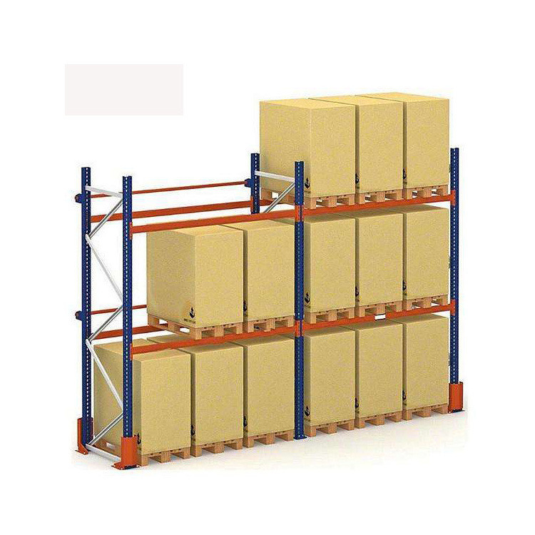 Heavy Duty Metal Pallet Racks With 4 Shelves , Selective Pallet Rack Q235 Material