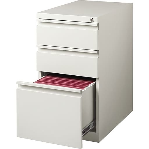 OEM Company File Storage Cabinets Three - Drawer Lockable Fixed Structure