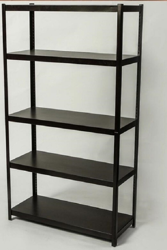 Height Adjustable Angle Boltless Steel Rack With 5 Shelves