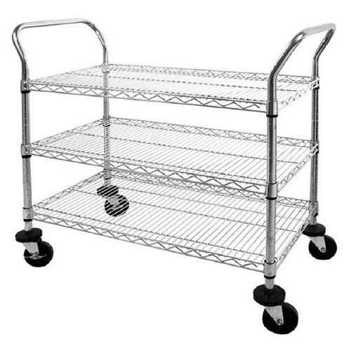 800lbs / Shelf SS Industrial Wire Shelving Units NSF Certificated